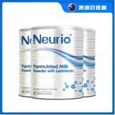 【3件包邮】【澳洲直邮】Neurio 纽瑞优 婴幼儿乳铁蛋白粉 白金版 60克x3罐